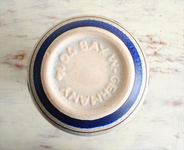 西ドイツ製 ヴィンテージ Bay Keramik 陶器の花瓶 花器 一輪挿し 西ドイツ製 ヴィンテージ Bay Keramik 陶器の花瓶 花器 一輪挿し