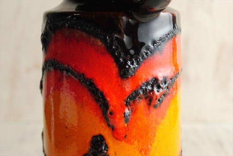 ヴィンテージ 西ドイツ製 Scheurich 陶器 花瓶