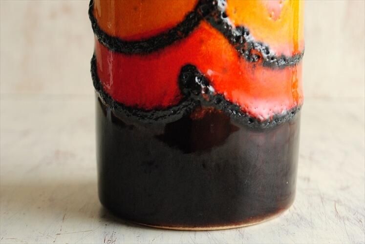 ヴィンテージ 西ドイツ製 Scheurich 陶器 花瓶