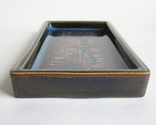 【50s】gustavsberg Argenta スウェーデン製 皿 Swedish Gustavsberg Argenta – Early California Antiques Shop