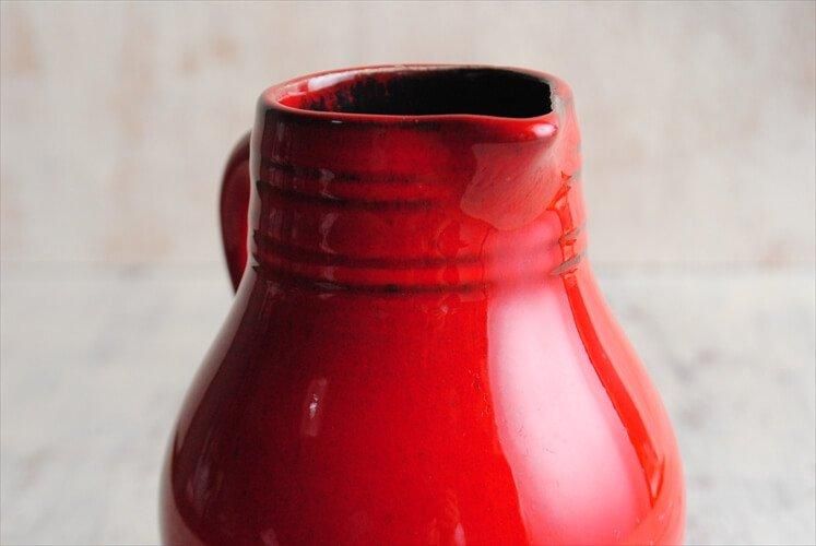 西ドイツ製 ヴィンテージ陶器 花瓶 ミッドセンチュリー