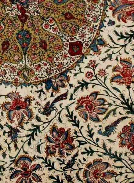 【新品・未使用】ペルシャ更紗 ペルシャ更紗・布団表 - アンティークモール＆蚤の市情報サイト｜全国