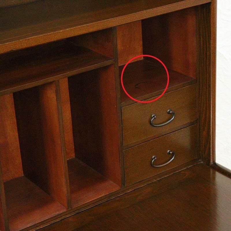 ヴィンテージ収納キャビネット 昭和初期製 コンパクトデスク