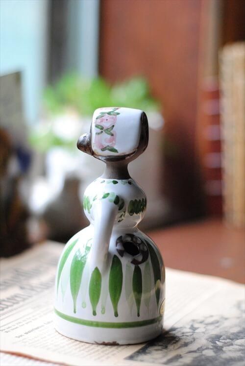 スウェーデン製 DECO 陶器 フラワーガール 花瓶 ジイガントフタ スウェーデン製 DECO 陶器 フラワーガール 花瓶 ジイガントフタ