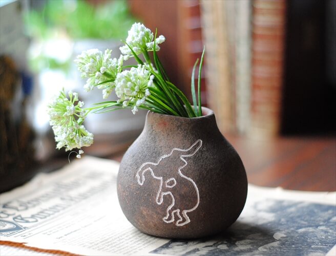 新品 和風 クラッシック花瓶 花器 小石原焼 - 花瓶