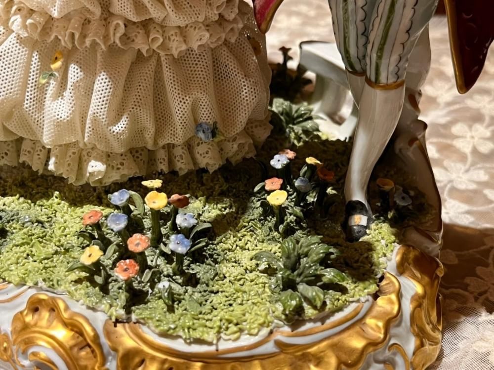 ドイツ製ウンターヴァイスバッハ繊細レースドール求婚