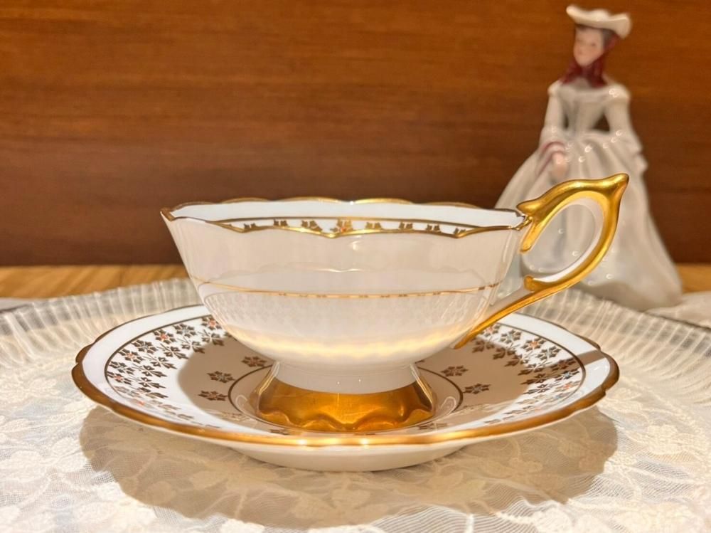 ロイヤルアルバート 5客 レディーカーライル ティーカップ 華々しい