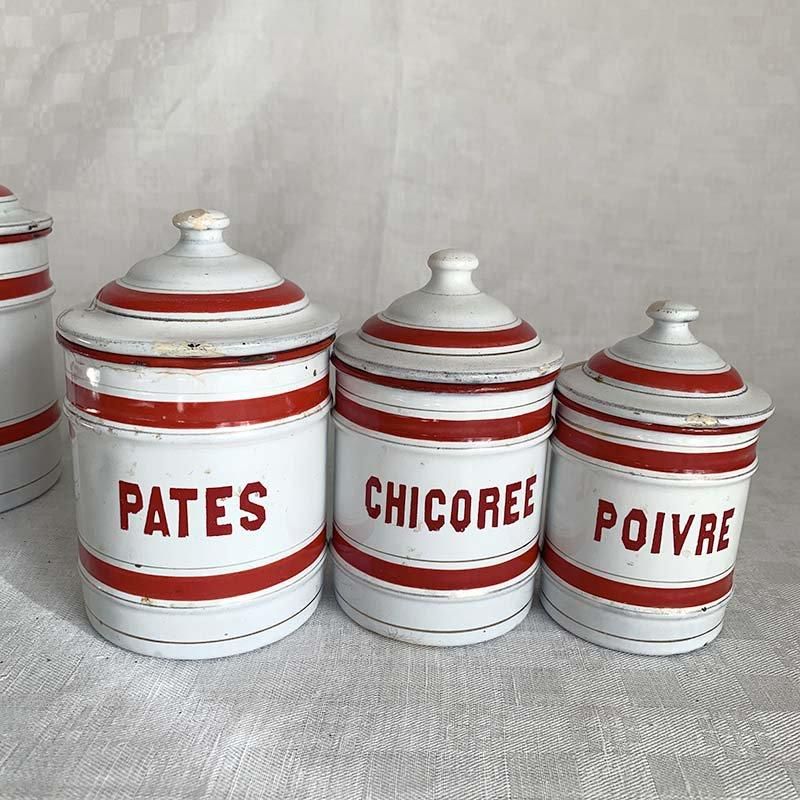 redbunny ホーロー　キャニスター　6個　ライトブルー　水色　市松 redbunny ホーロー キャニスター 6個 ライトブルー 水色 市松