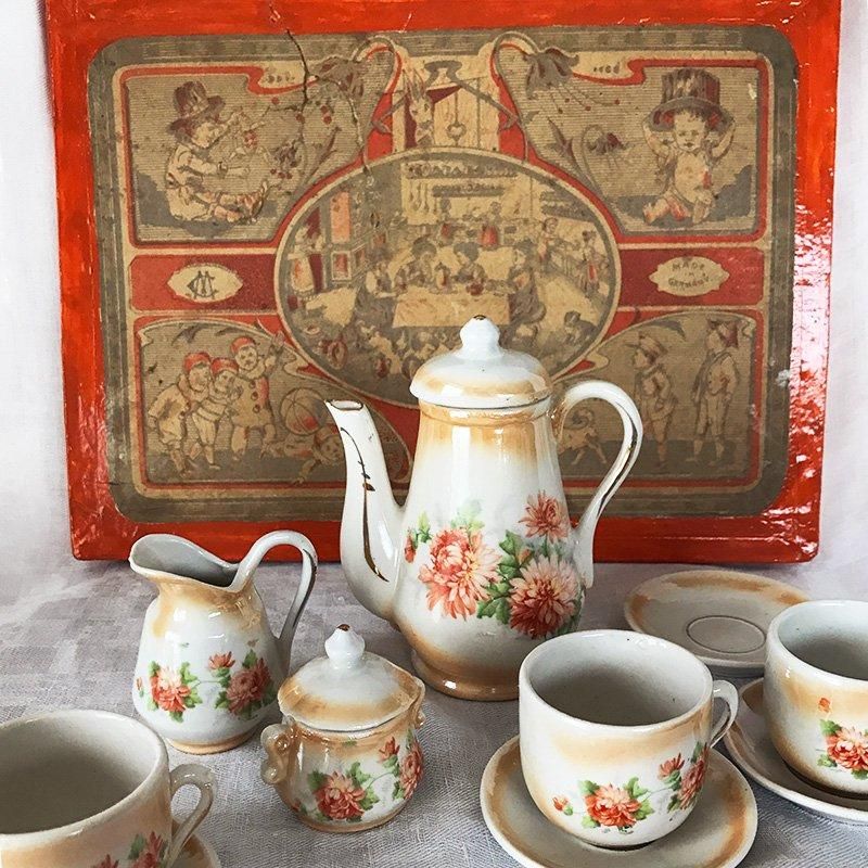 Children's Tea sets おままごとティーセット - ANTIQUE LEAVES
