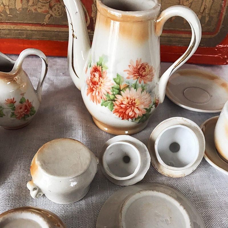 Children's Tea sets おままごとティーセット - ANTIQUE LEAVES