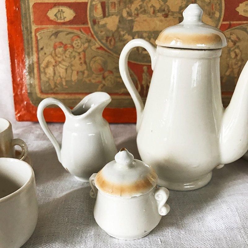 Children's Tea sets おままごとティーセット - ANTIQUE LEAVES Children's Tea sets おままごとティーセット - ANTIQUE LEAVES