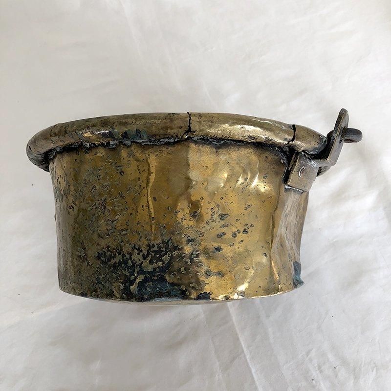 真鍮製バケツ キッチン・ガーデンで! フランス蚤の市 - ANTIQUE 真鍮製バケツ キッチン・ガーデンで! フランス蚤の市 - ANTIQUE
