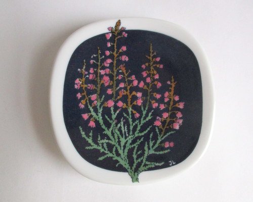 スウェーデンRörstrand製ミニ絵皿の画像
