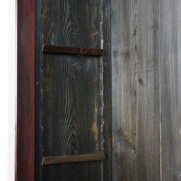 大正ロマン漆塗り飾り棚 日本製の存在感ある一品