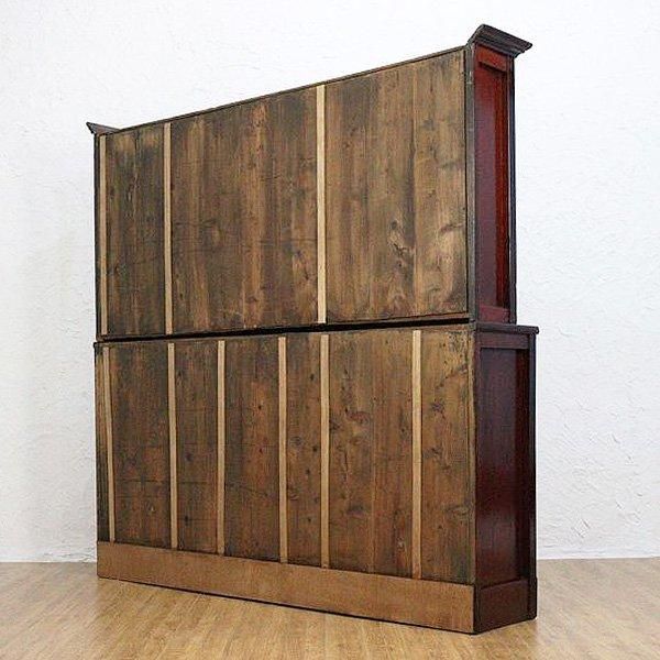 大正ロマン漆塗り飾り棚 日本製の存在感ある一品