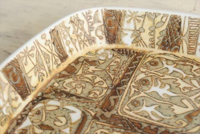 Royal Copenhagen Fajance Baca ȥ졼 22cm ץ졼  Nils Thorsson 륳ڥϡ ̲ ƥ_220413