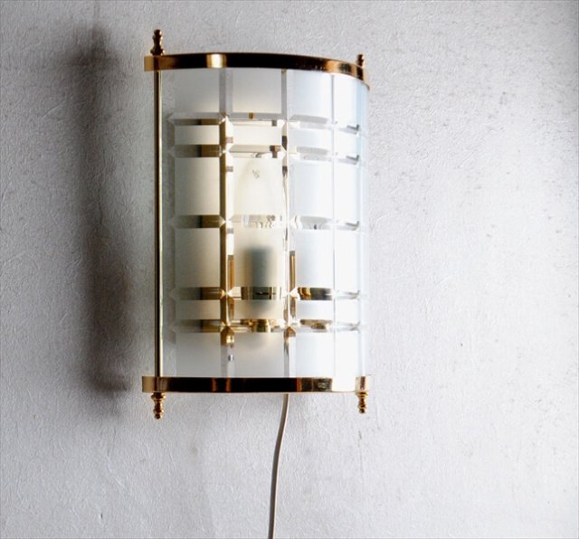 デンマークから ガラスシェード ウォールライト 2灯 Sconce スコンス 北欧 ミッドセンチュリー期 照明 ランプ アンティークの画像