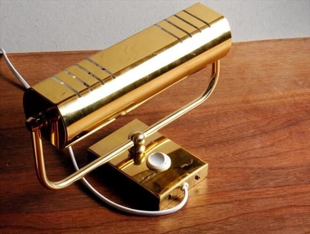 ヴィンテージ SEGO スウェーデン製 真鍮 デスクライト