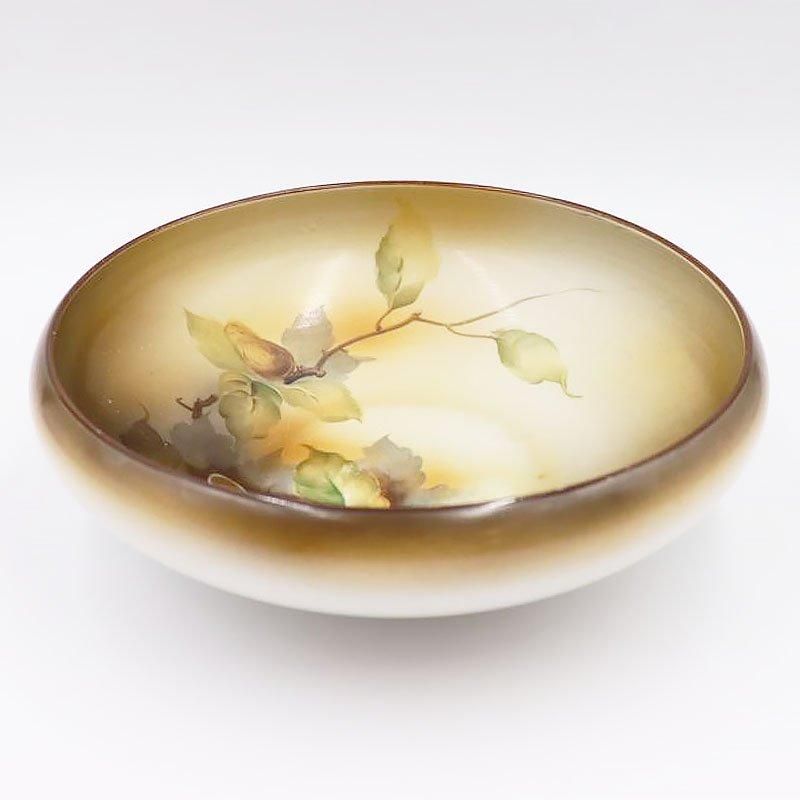 オールドノリタケ ハンドペイント 手描き 深皿 ボウル 飾り皿