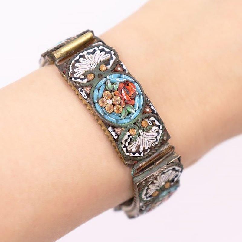 新品未使用 イタリア製 K18バングル アンティークデザイン6.3g イタリア製〕K18イエローゴールド バングル | 高品質 金・プラチナ