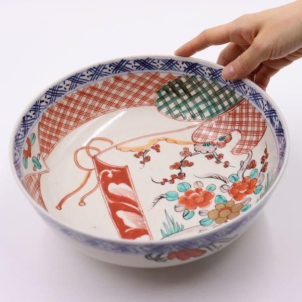 骨董 古犬山焼 赤絵 小皿 赤玉 江戸後期 金継ぎ用 - メルカリ