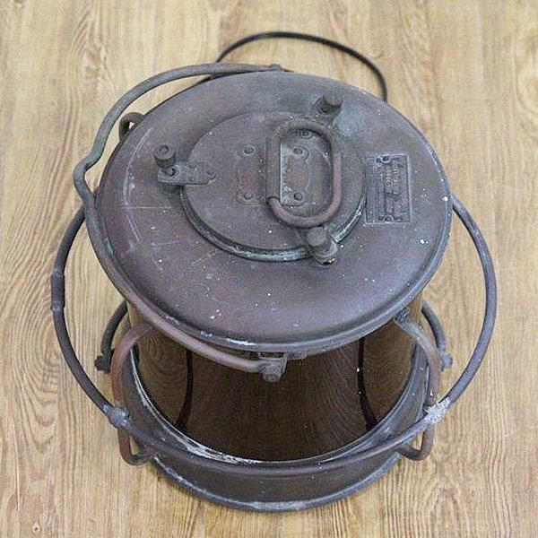 船舶ランプ アンティーク真鍮 昭和レトロ