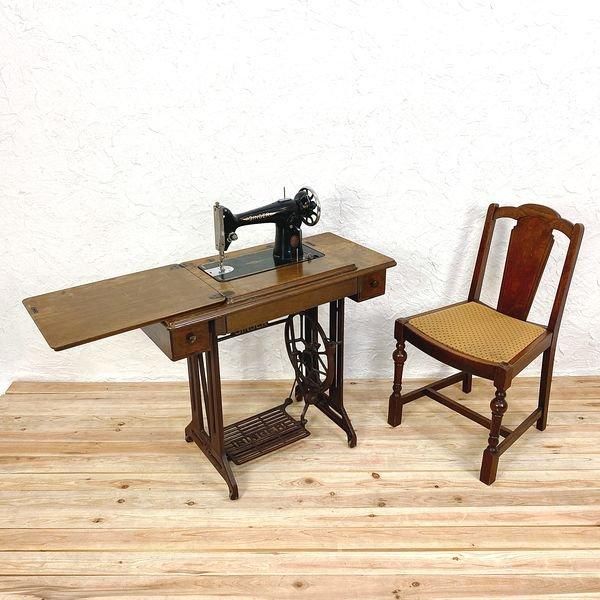 レトロ シンガーミシン 足踏みミシン 鉄脚 - ANTIQUE LEAVES レトロ シンガーミシン 足踏みミシン 鉄脚 - ANTIQUE LEAVES