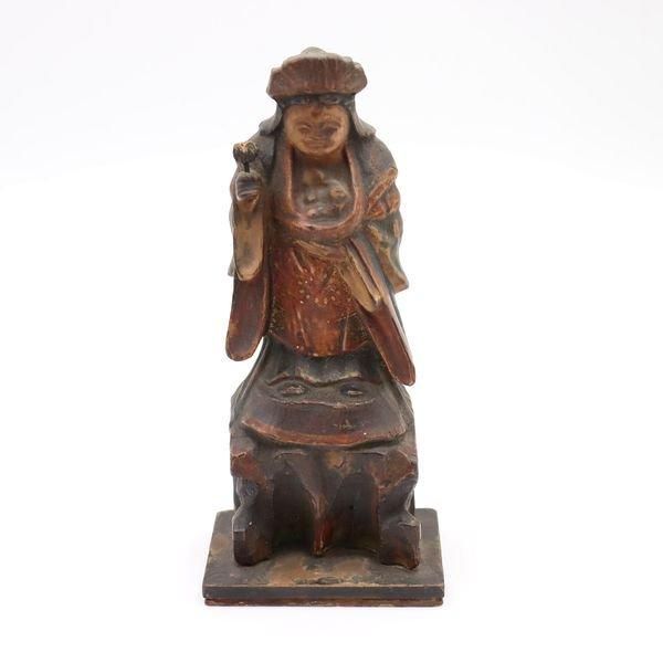 高評価なギフト 鬼子母神（木製） - ANTIQUE LEAVES 工芸品