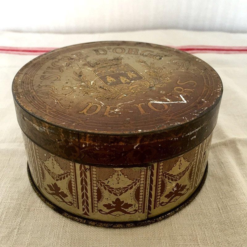 フランスアンティーク雑貨 TIN缶 ARISTOSE - ANTIQUE LEAVES