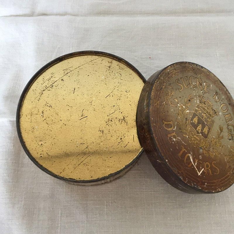 TIN缶 金平糖 フランスアンティーク - ANTIQUE LEAVES