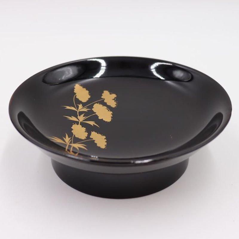 本漆朱塗り 漆塗り 本漆塗 菓子皿 菓子器 銘々皿 多用皿 青海盆