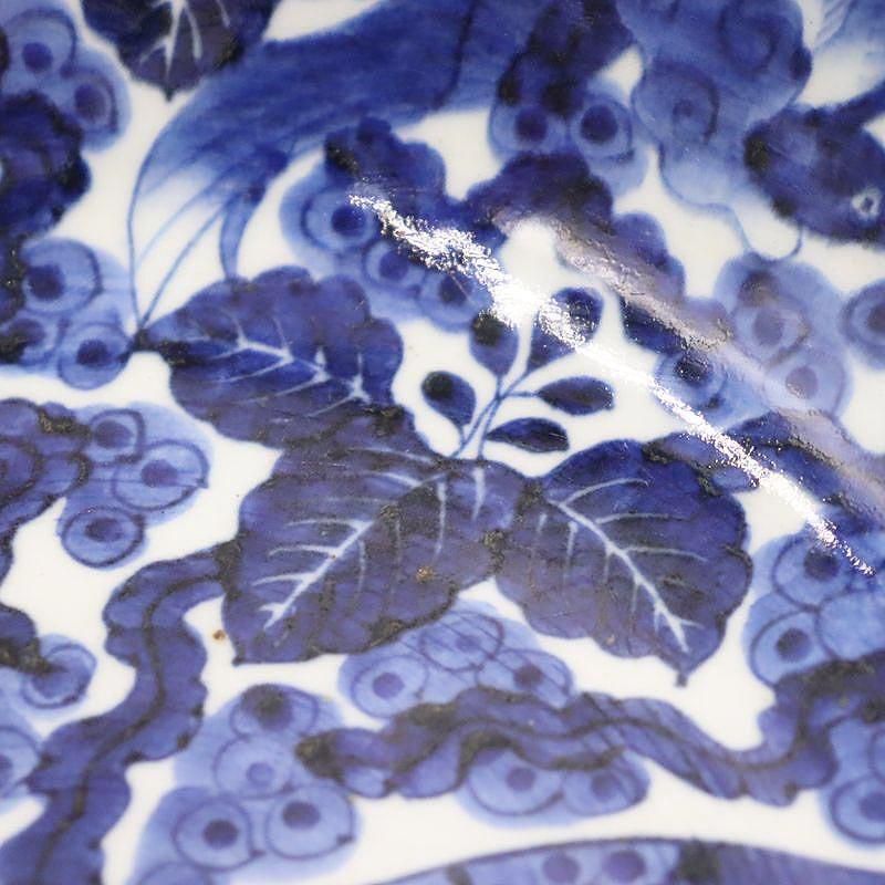 ✨SALE✨染付中鉢３種　幕末～明治期　レトロ　アンティーク　時代骨董 ✨SAIL✨染付中鉢3種 幕末～明治期 レトロ アンティーク 時代