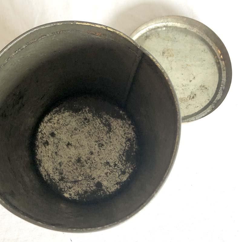 TIN缶 ヴィンテージ シュガー缶(Gevaudan) - ANTIQUE LEAVES TIN缶 ヴィンテージ シュガー缶(Gevaudan) - ANTIQUE LEAVES
