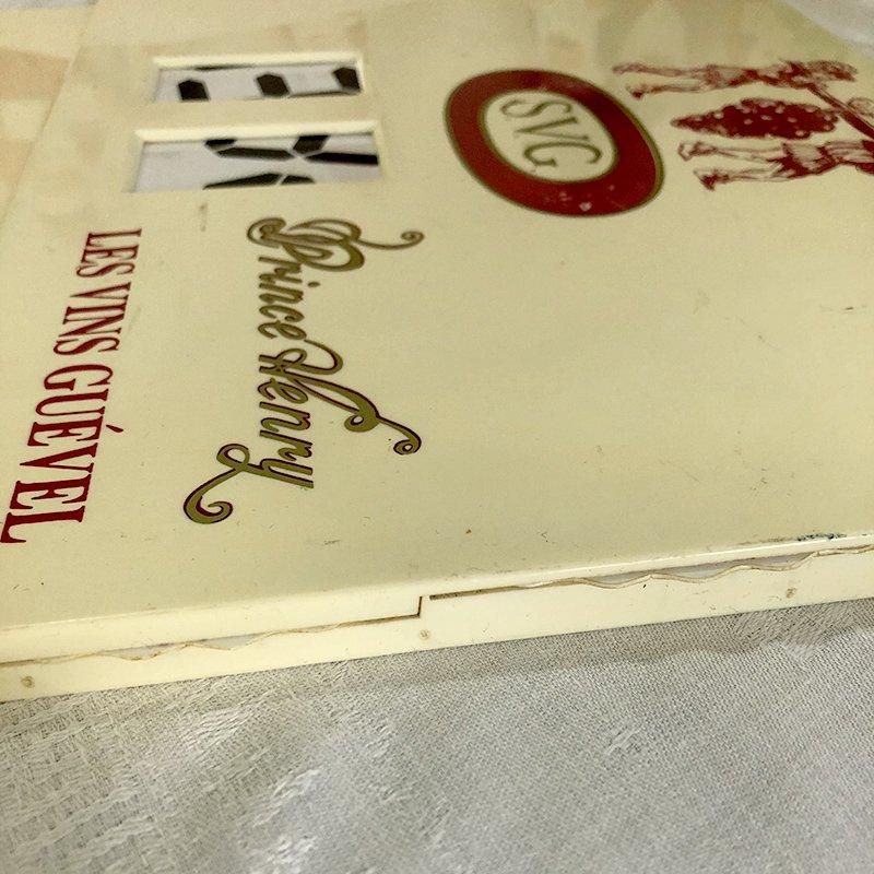 フランスアンティーク広告カレンダーカフェ