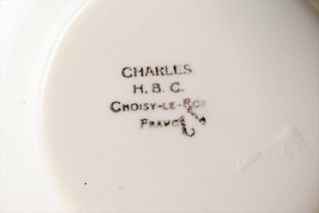 フランス製アンティーク白磁器コンポート皿 1920年代