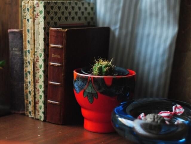 ɥ Art pottery ƫΥݥå ܥ ִ ȭ եݥå ơ ƥ