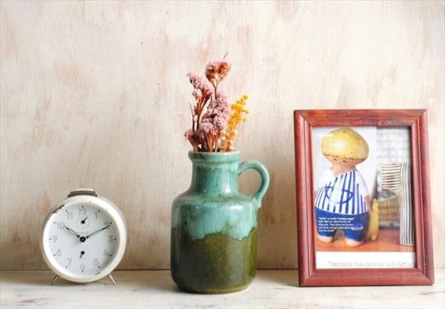 西ドイツ製 ヴィンテージ Scheurich窯 陶器の花瓶 Fat lava 花器 西ドイツ製 ヴィンテージ Scheurich窯 陶器の花瓶 Fat lava 花器