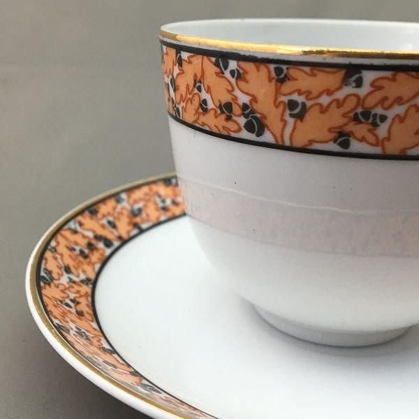 アンティーク 東洋陶器 カップ&ソーサー 昭和レトロ コーヒー