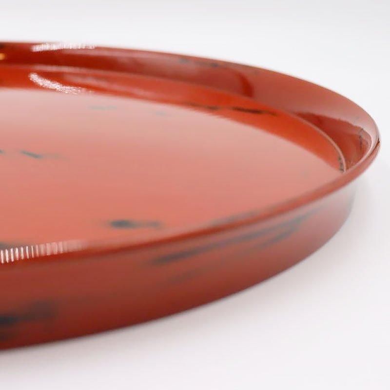 ヴィンテージ 輪島塗 大丸盆 曙塗り 昭和初期の 和食器