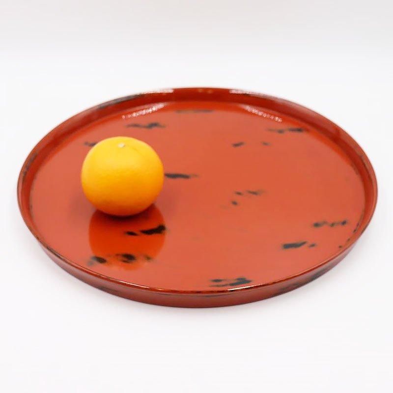 輪島塗　お盆　和食　日本料理 骨董　アンティーク 大正時代のアンティーク輪島塗四方盆 栗鼠図