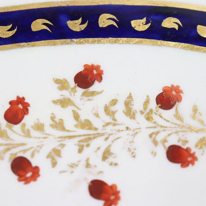 アンティーク楕円プレート 1900年頃オランダ製ペルシャ調