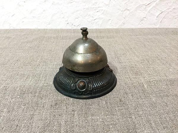 ヴィンテージ 呼び鈴 直径9cm 高さ8cm