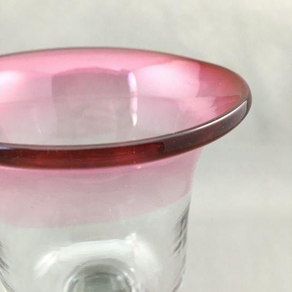 希少な大正ガラス製品 歪みの美しさ