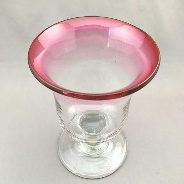 希少な大正ガラス製品 歪みの美しさ