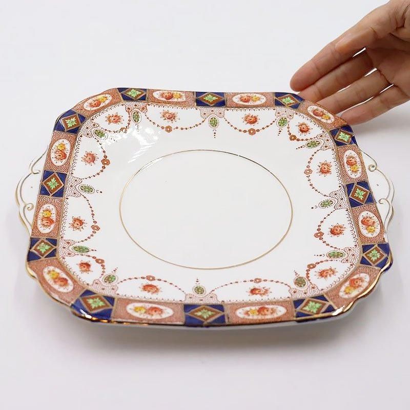 1920年代英国製アンティークの変形皿