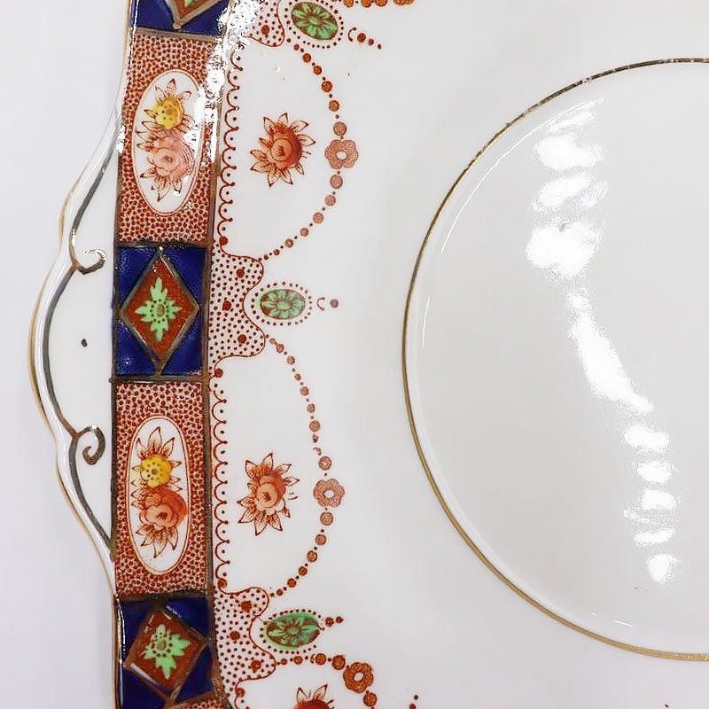 1920年代英国製アンティークの変形皿