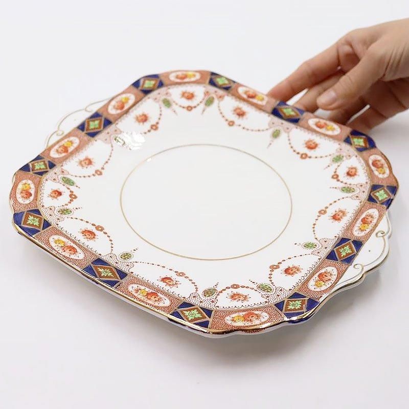 1920年代英国製アンティークの変形皿