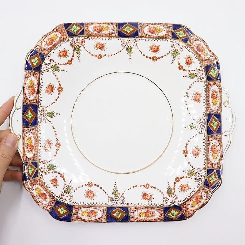 1920年代英国製アンティークの変形皿