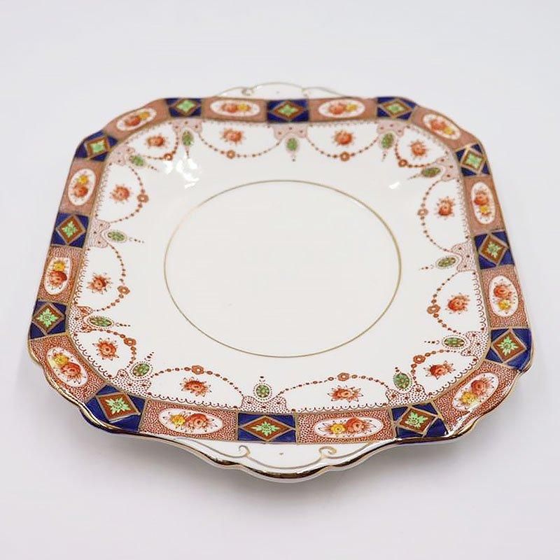 1920年代英国製アンティークの変形皿