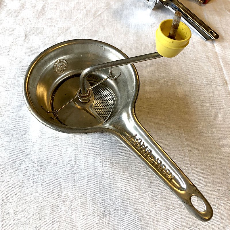 うらごし器　MOULI フードミンサー　グレーター　フランスキッチン　道具　ブロカントの画像